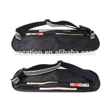 small wallet black nylon belt pouch