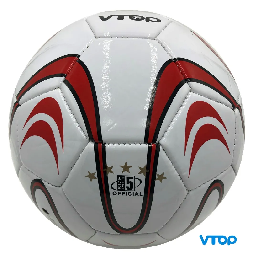 High Quality PVC Machine Stitched Soccer