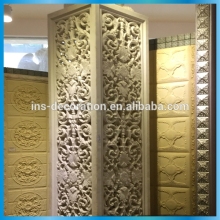 Architectural element decorative square columns