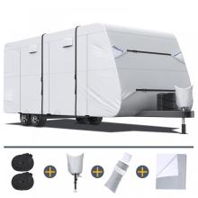 ใหม่ RIP-Stop RV Cover เทรลเลอร์การเดินทางแบบ Windproof Travel Fits