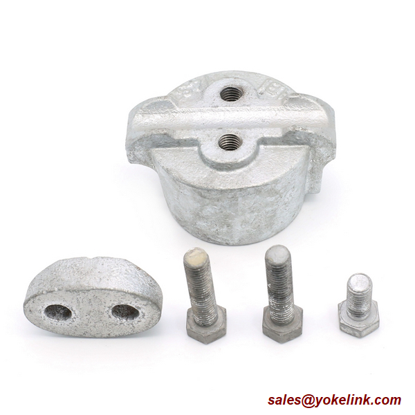 HDG gömbgrafitos öntöttvas Sidewalk Guy Fittings Poleline hardver