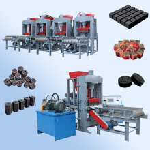 Cube Hookah Shisha Charcoal Production Line: BBQ Charcoal Briquette Machine