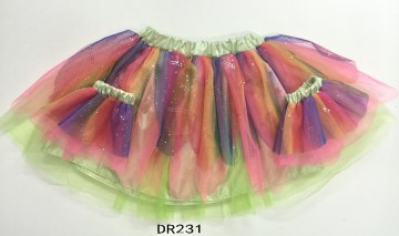 Mixed Color TuTu Skirt