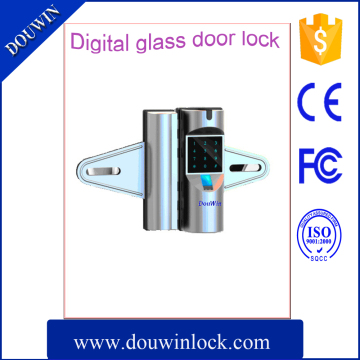 Hot sell office glass door lock keypad digital door lock smart card glass lock