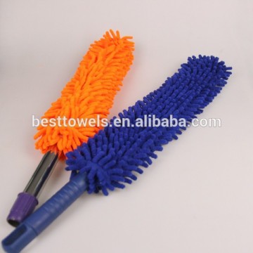 Telescopic microfiber car cleaning duster