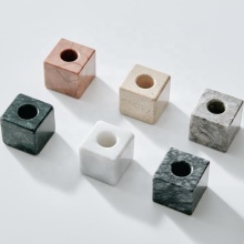 Handcrafted Square Marble Toothbrush Holder: Elevating Bath Accessories for Home and Hotel