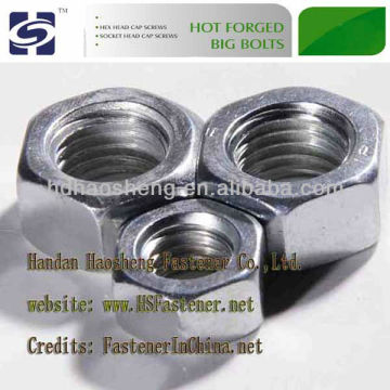 unc hex nut ansi b18.2.2 hex nut plain hex nut