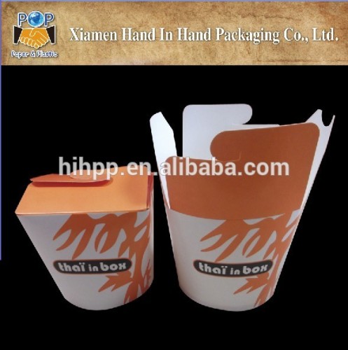 Custom design paper noodle box