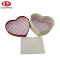 Heart Shape Paper Gift Box For Chocolate Packing