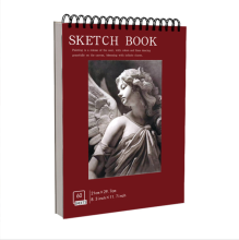 High Quality Custom Sketch Book A4 A5 Spiral Notebook for Artists and Students