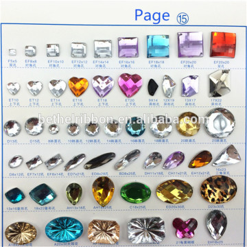 Special promotional glass beads button stone
