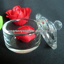 round crystal jewellery trinket box for girl gift