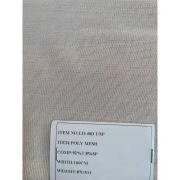 Renkli Poly Spandex Mesh