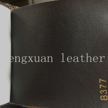 Synthetic Black textured shoe leather