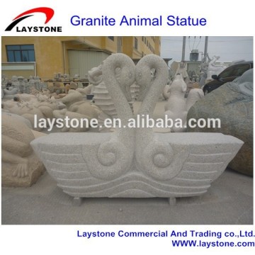 Romantic Swan cheap stone bench