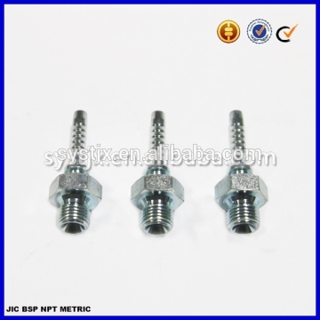 Carbon steel 60 degree BSP taper threaded fitting