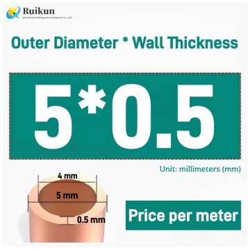 Solar Thermal Red Copper Pipes