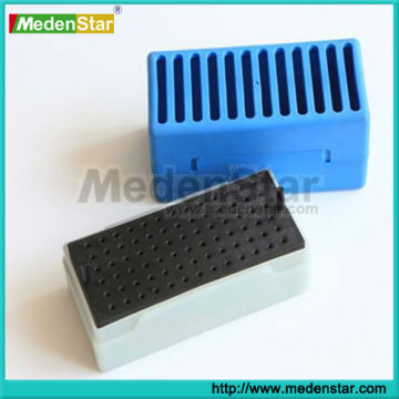 72-holes bur disinfection box dental bur holder TRD02