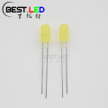 Lilin berkedip -kedip 5mm LED lensa tersebar kuning