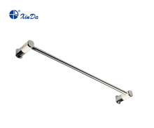 Horizontal bar towel rack wall mounted