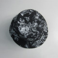 High Quality Black Print Bucket Hat