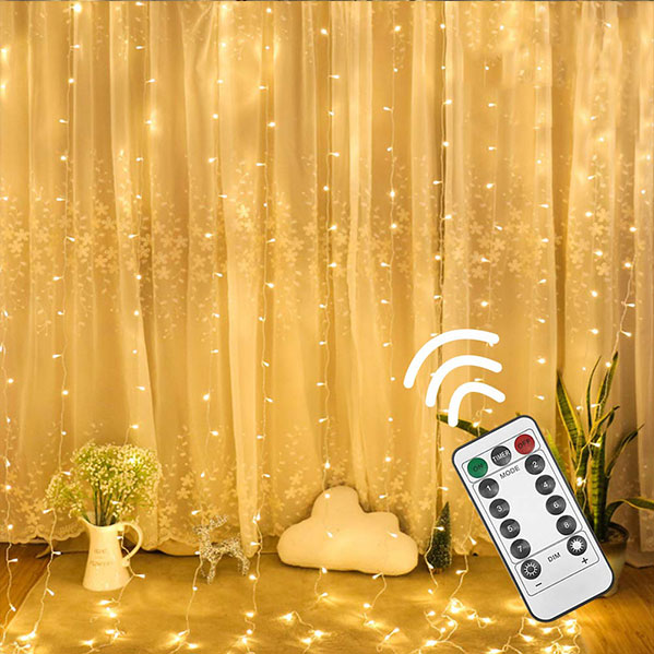 christmas led waterproof curtain light