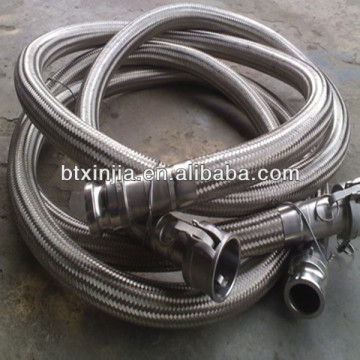quick coupling flexible metal hose pipe