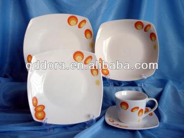 square turkish dinnerware set,square dinnerware,Kitchenware