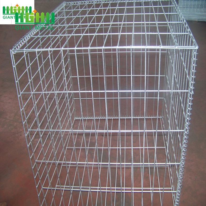 Galvanized welded gabion wire mesh