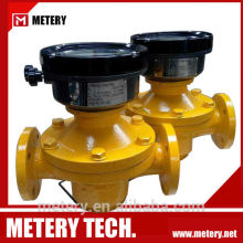 Mechanical zero reset oil diesel flow meter flowmeter