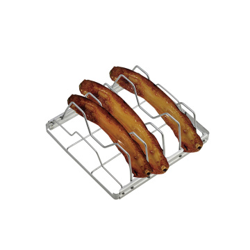 stainless steel grid rib rack