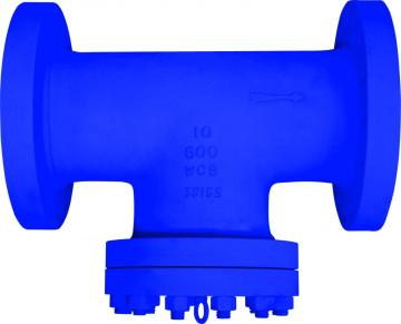 Casted Steel T Type Industrial Strainer