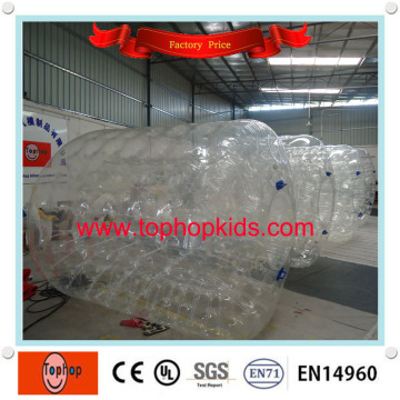 inflatable floating water carrier roller game toys equipments for sale factory price