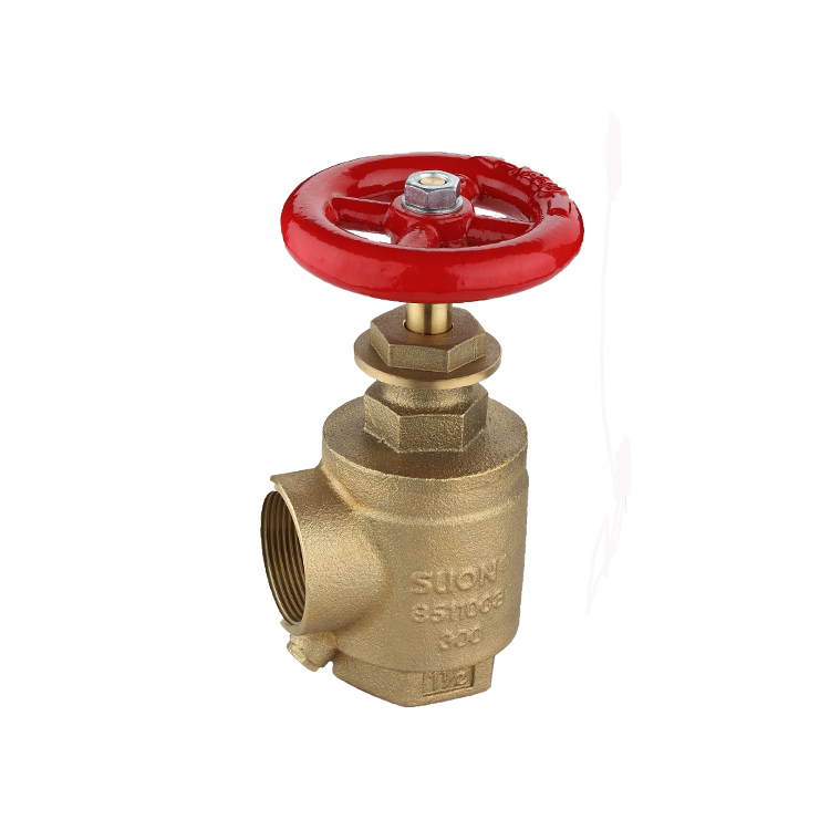 1 1/2" Brass Angle Hose valve female thread outlet