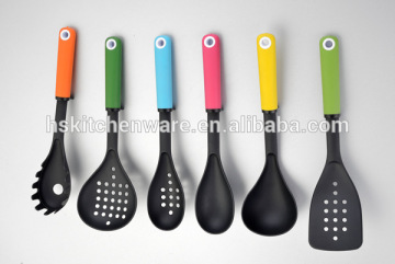 cookware set 2014 new design TPR handle nylon PA66 cookware cook tool kitchen utensil