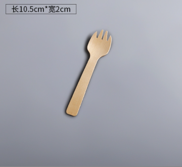 Disposable Wooden Spoon Coffee Tea Scoop Ice Cream Spoon
