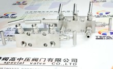 SS316 5-way manifold valves