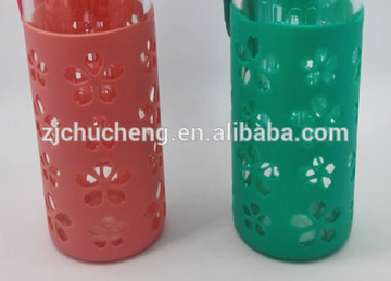 Customized silicone bottle grip ,silicone bottle holder ,silicone band