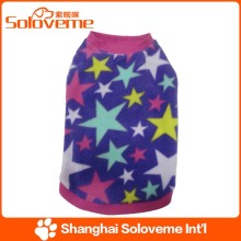 Hot Selling Pet Dog Fleece Star T-shirt Apparel