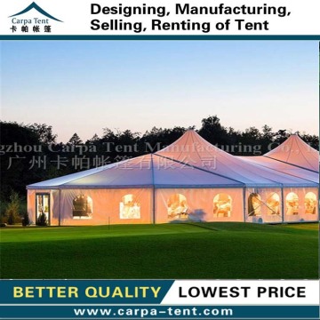 customized size large mixed tent , water proof party tent