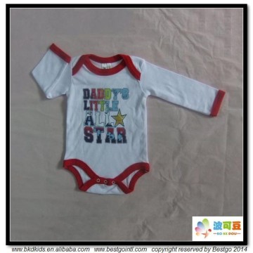 BKD cotton rib baby bodysuits wholesale