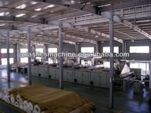 Plastic antiskid foam mat production line, PVC mat machine