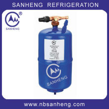 Vertical Liquid Receiver Tank For Stored Refrigerant