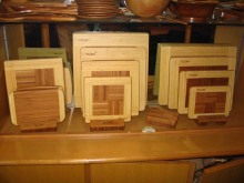 Square Bamboo Cutting Board