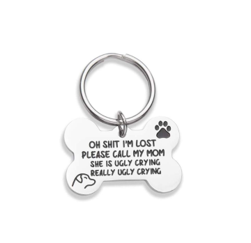 Bone Engraved Dog ID Tags