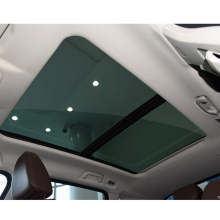 TPU Black Sunroof Window Tint Film - High Heat Insulation & UV Protection