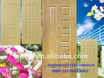 moulded ASH veneer door skin