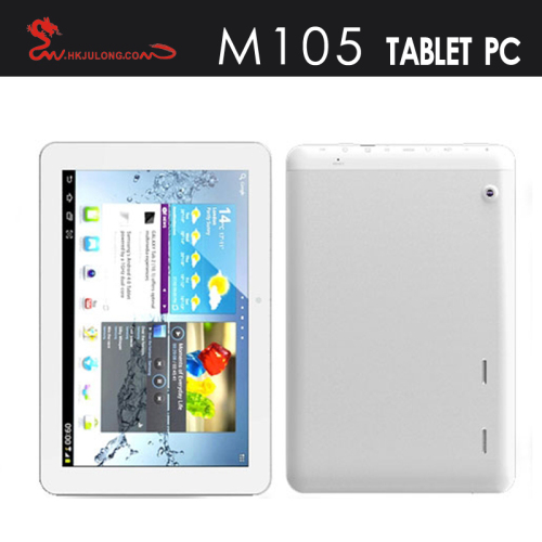 Big Screen Msm8225q Quad Core 1.2GHz 10.1 Inch 10 Point Capacitive Touch Screen GSM/WCDMA Dual Camera Android4.1 Tablet PC Support 3G/WiFi/Bt/GPS (M105)