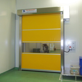 Automatic warehouse doors