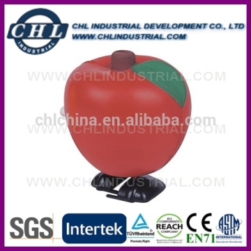 Promotional anti PU stress walking apple